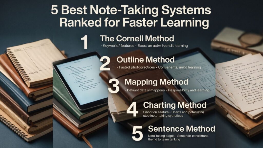 5 Best Note-Taking Systems Ranked for Faster Learning